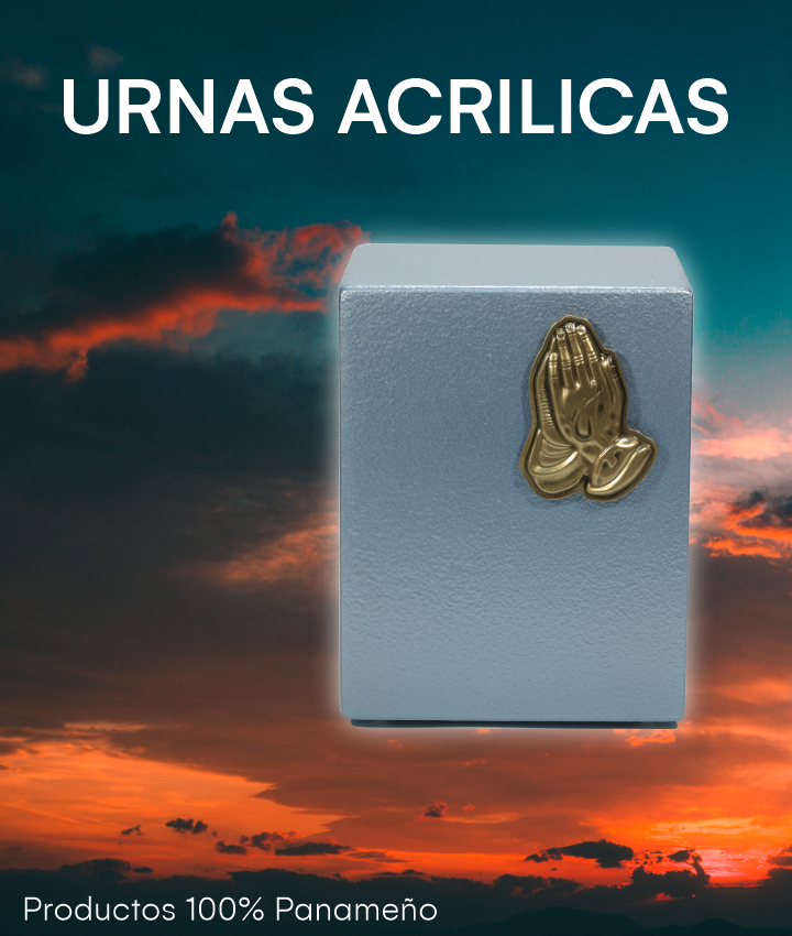 Urnas Nacionales - Urnas Acrílicas - Tu morada en el último aterdecer